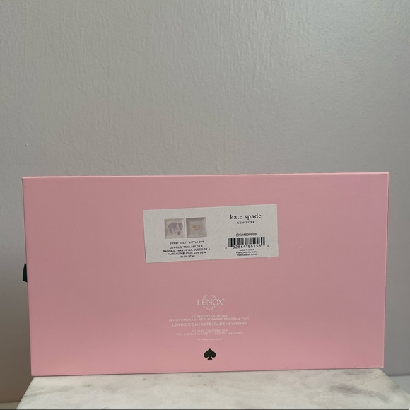 NIB Kate Spade sweet talk little one dish set - Picture 7 of 9